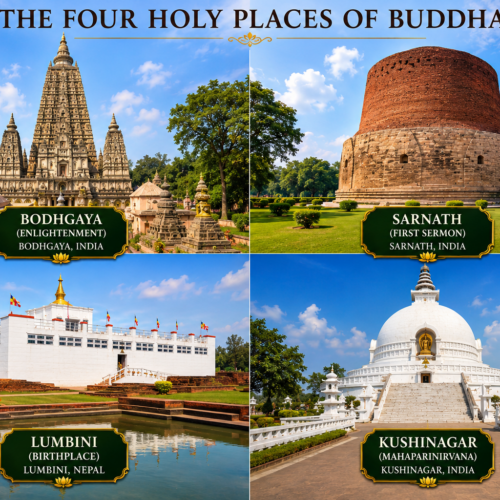Four Main Pilgrimage Sites of Buddha