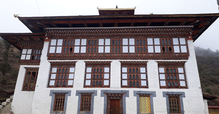 Rigsum Goenpa monastery in Trashiyangtse