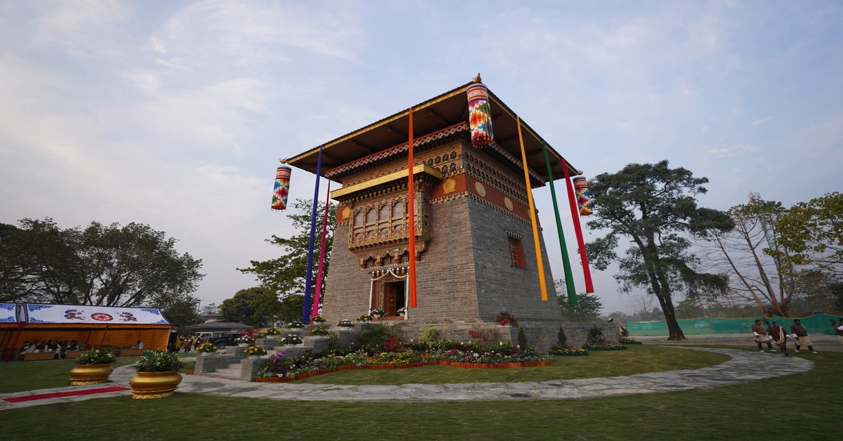 Read more about the article Ugyen Norlha Chorten, the Symbolic Gateway to Gelephu Mindfulness City