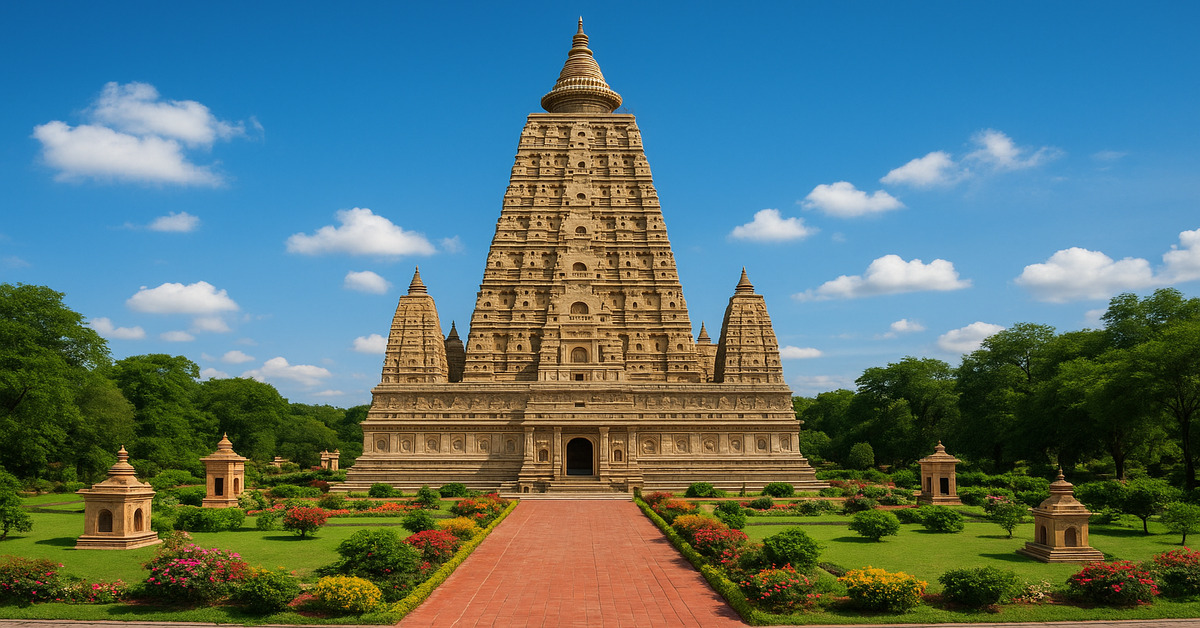 You are currently viewing Dorden Tashi Gomang Chorten, A Replica of Bodhgaya’s Mahabodhi Temple