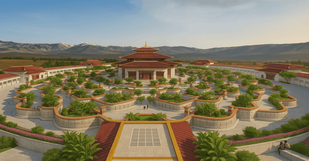 Kangyur Labyrinth in GMC