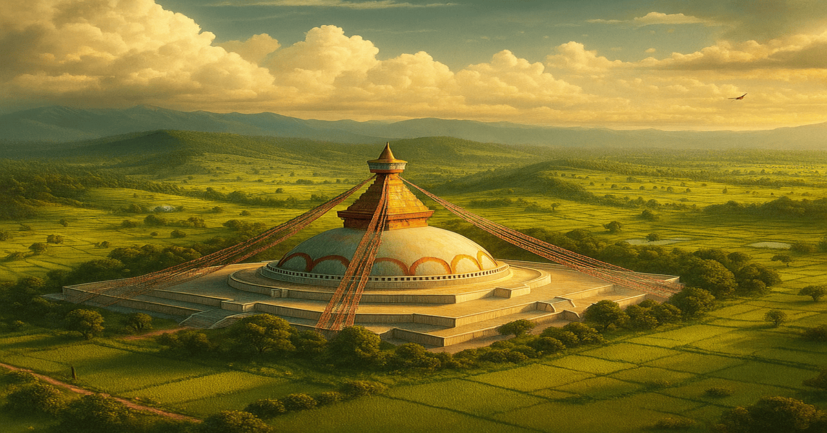 You are currently viewing Gelephu Chorten, A Monumental Stupa Inspired by Jarung Khashor