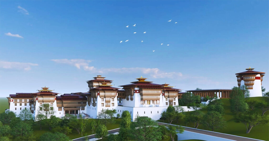 Shambala dzong in GMC